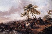 Halt of the Hunting Party, Philips Wouwerman